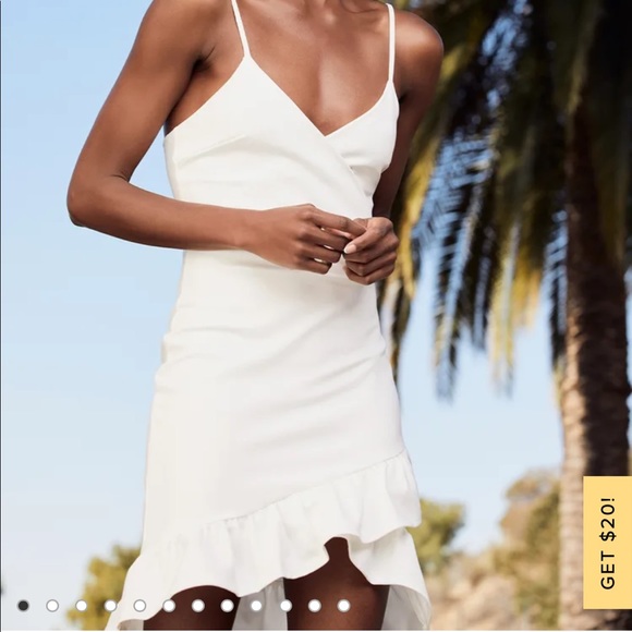 Lulus Dresses & Skirts - NWT Lulus Sealed With A Kiss White Dress